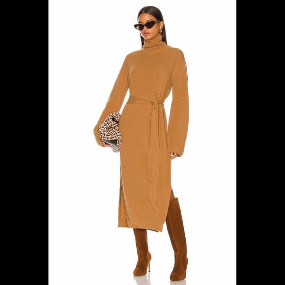Nanushka Dresses & Skirts - Nanushka Canaan Dress in Camel